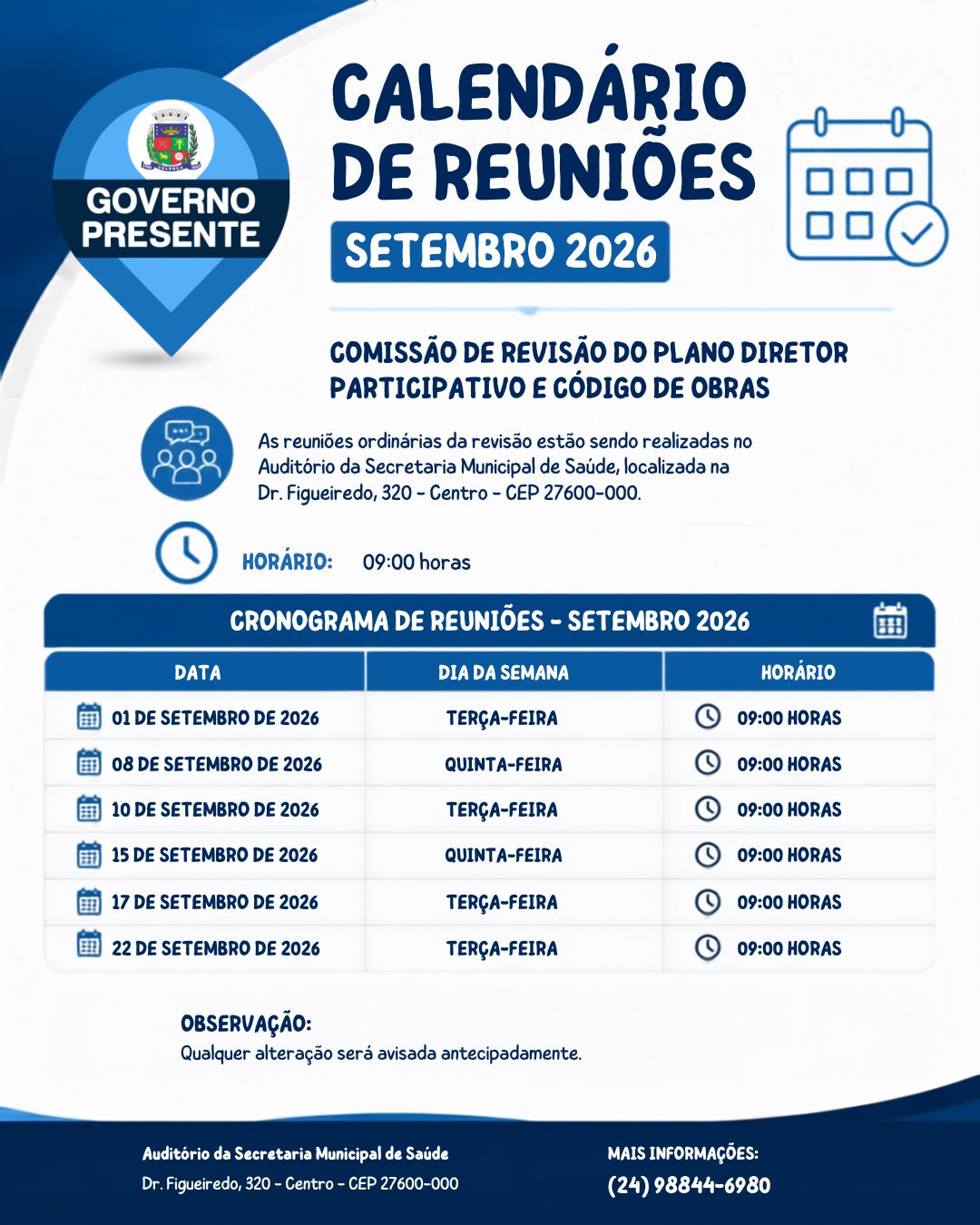 Calendário Setembro Comissão Revisão Plano Diretor.jpg Calendário Setembro Comissão Revisão Plano Diretor.jpg